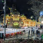 メルボルンでの夜景撮影